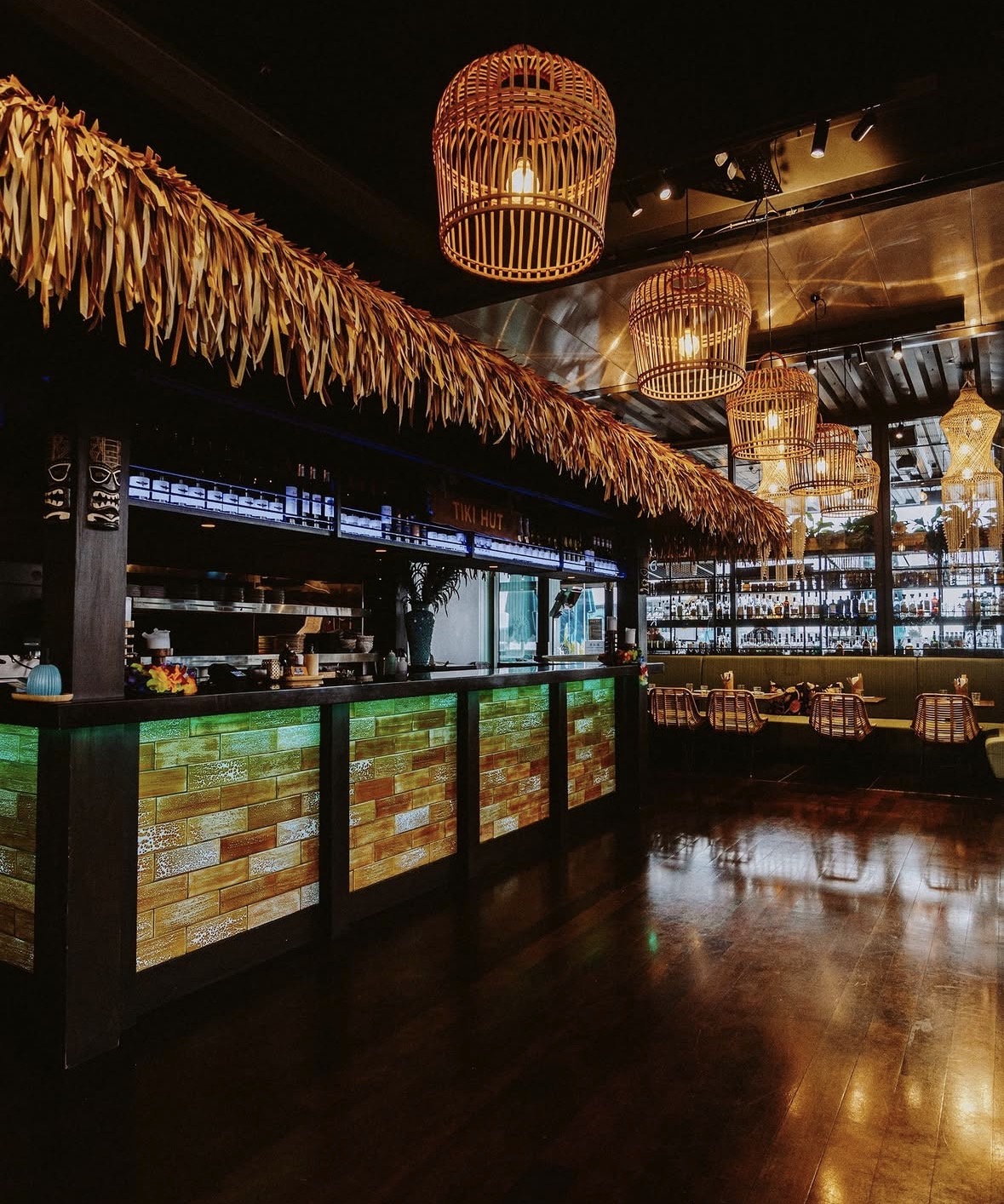 The Kokoscape bar ready to host a private event
